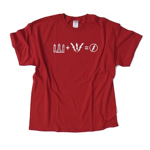 S - 3XL &gt; Big Bang Theory inspired T-Shirt Sheldon &gt; FLASH FORMULA Superhero