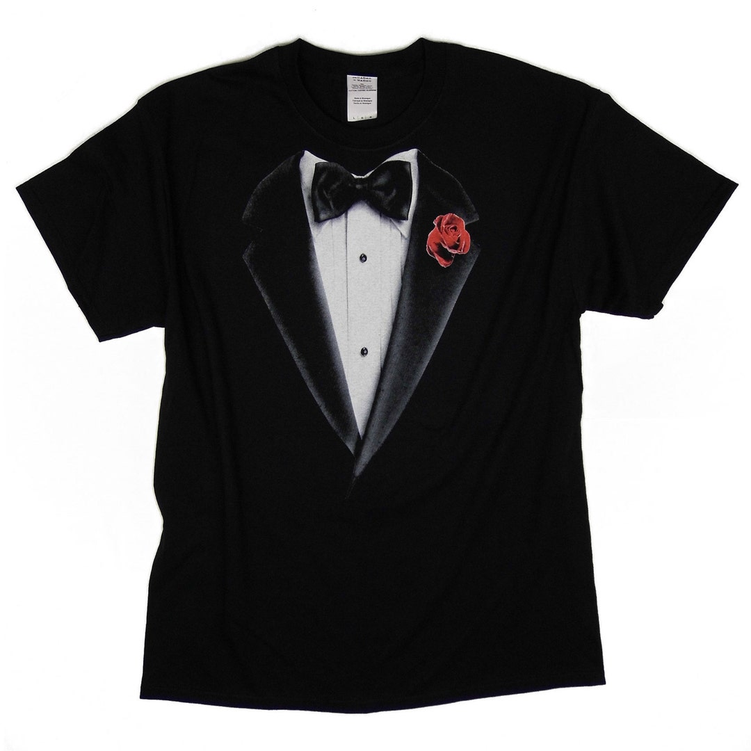 S 3XL TUXEDO Funny Stag Do T Shirt / Fancy Dress Etsy UK