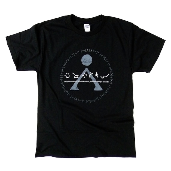 S - 5XL > Stargate inspired T-shirt - Origin Earth Symbol > "Distressed" design