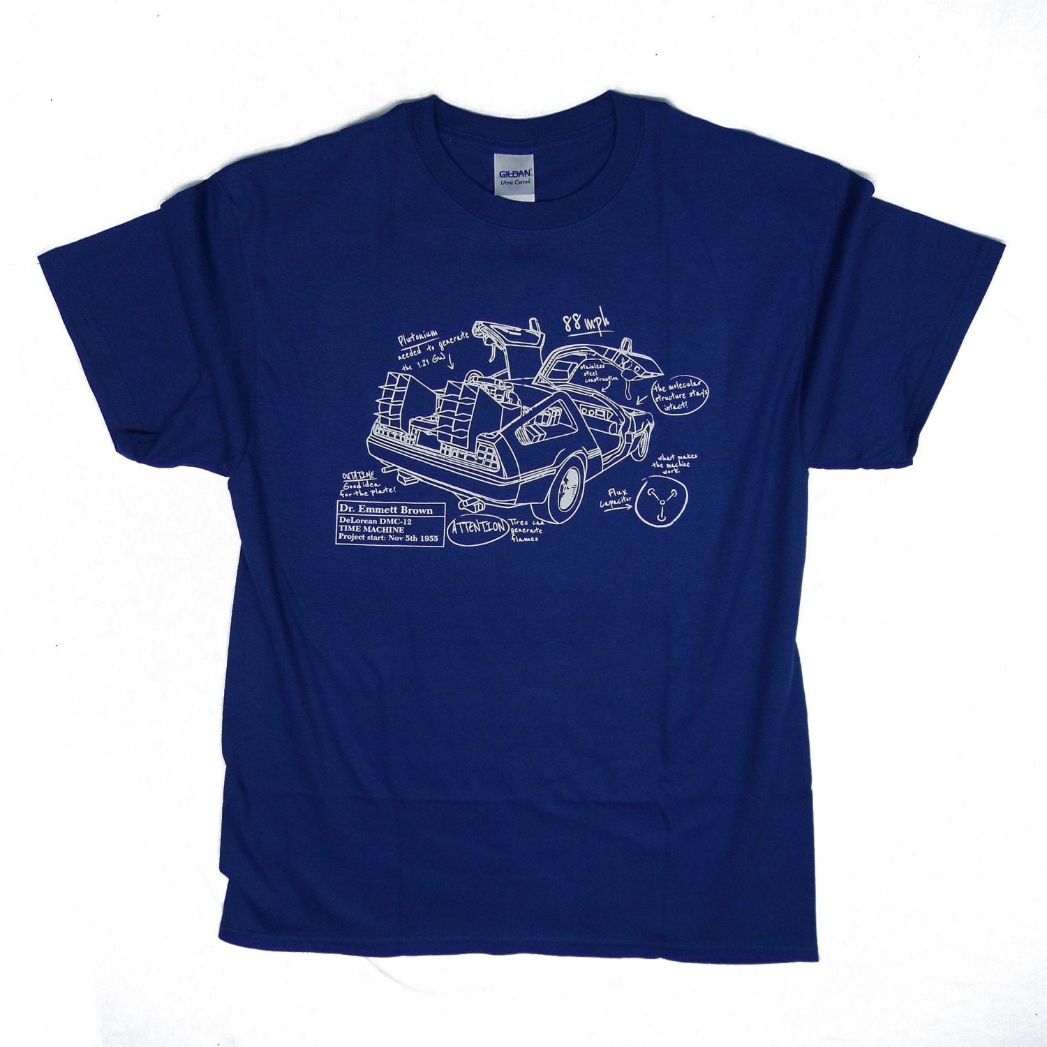 Back to the Future T Shirt Etsy UK