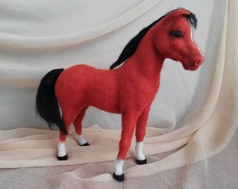 Needle Felted Horse named 'Star'