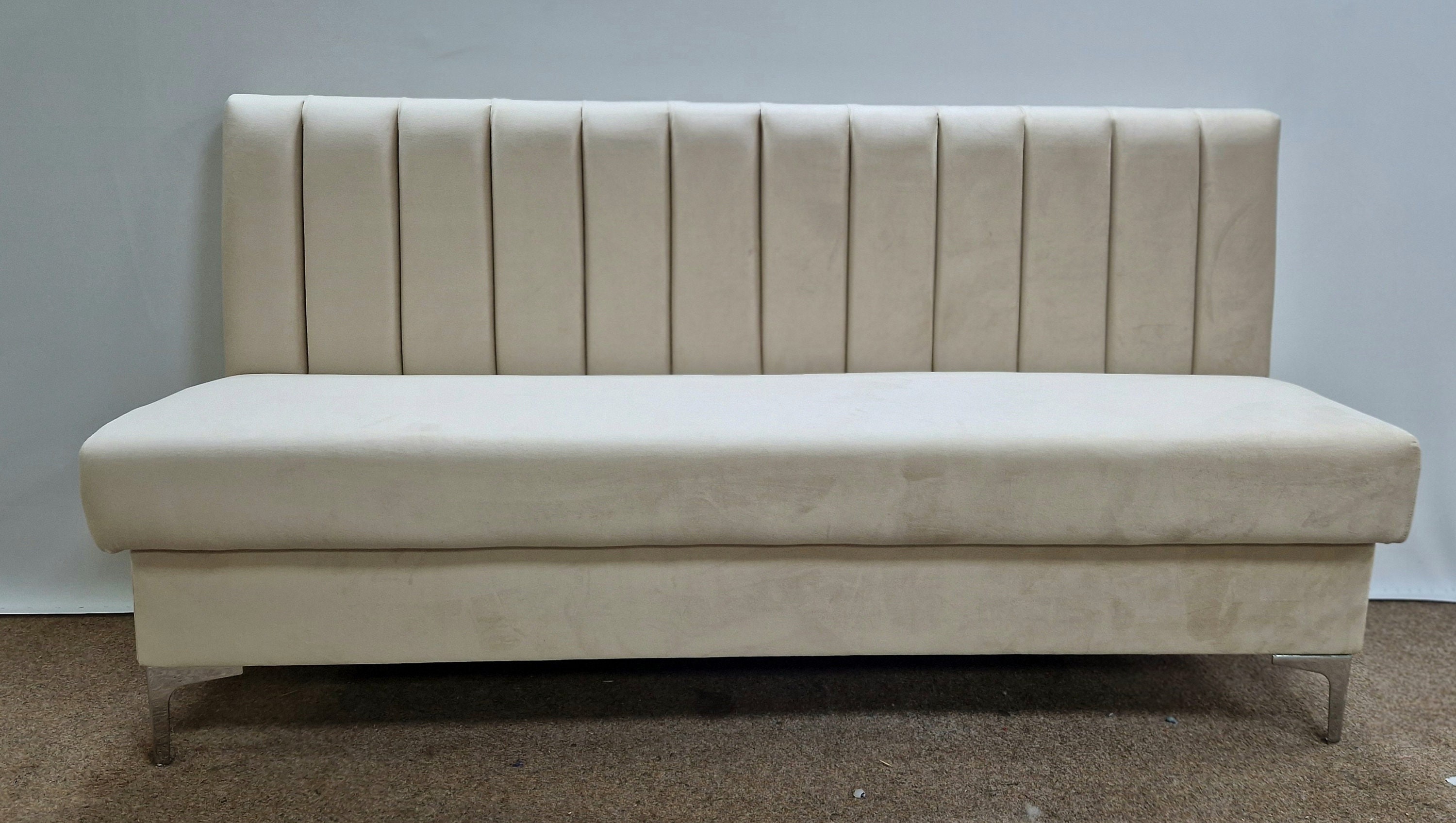 Modular Fluted Banquette Fitted Bench Booth Seating Cafe, Kitchen, Bar ...