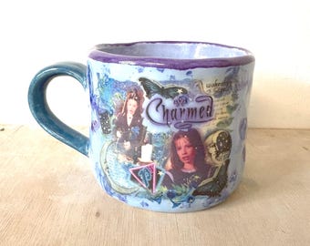 Millie&#39;s Pottery handgemachter Keramikbecher - Charmed Piper Mittelgroßer Becher