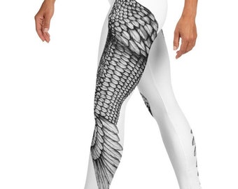 Angel Wing Yoga Leggings