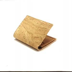 Eco-Friendly Vegan Leather Card Holder with Slim Design for Him