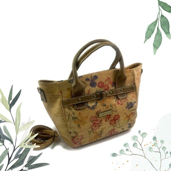 Bolso Corcho Bolsos De Mujer Bolsos De Asa Superior - Etsy España
