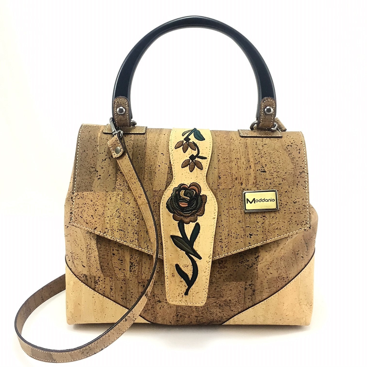 Cork Handbag Vegan Cork Purse for Women Handmade Cork Bag Etsy