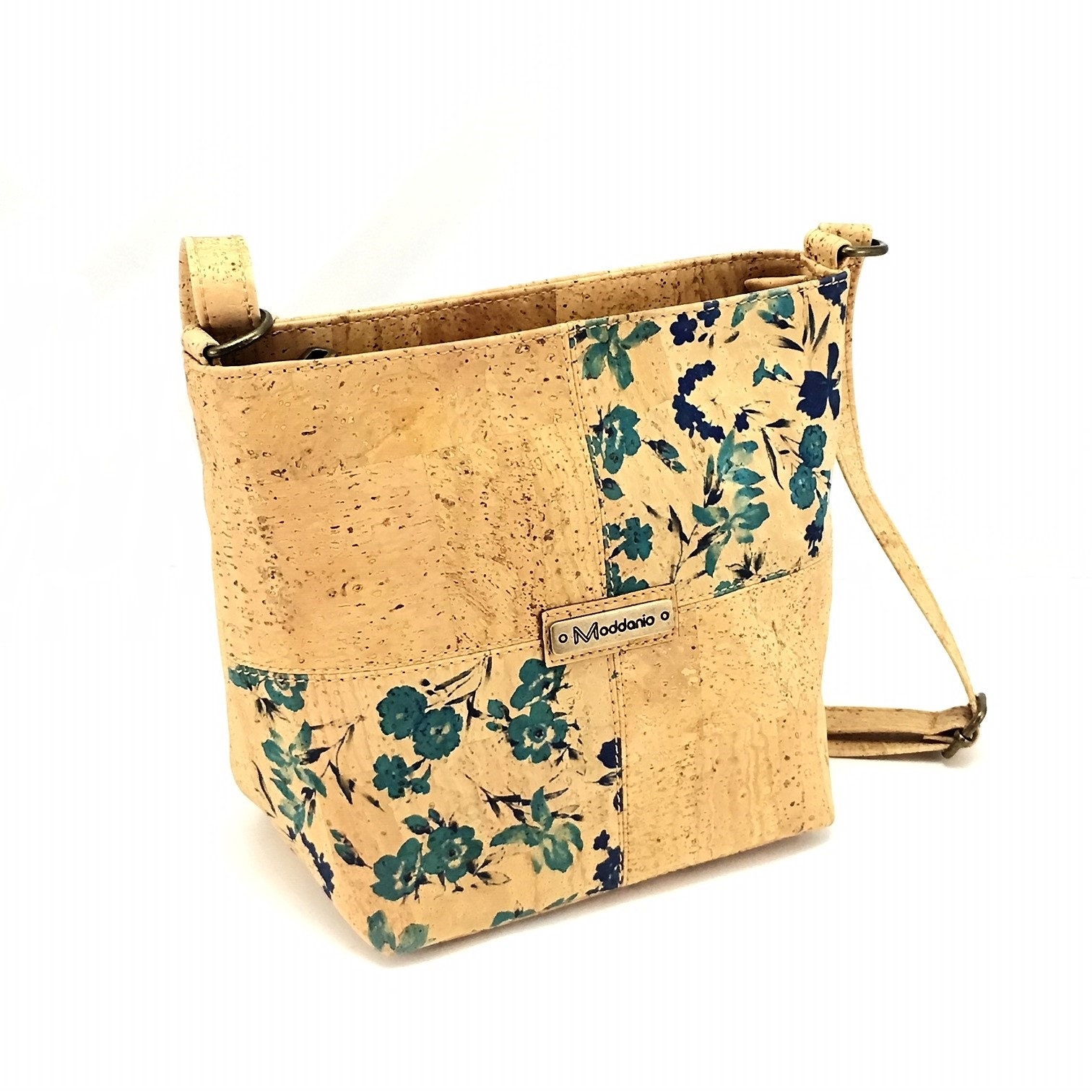 Cork Crossbody Bag, Vegan Leather Crossbody Bag, Vegan Shoulder Bag, Crossbody Purse for Women