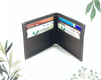 Cork Wallet, Vegan Wallet Men, Card Wallet, Mens Bifold Wallet, Mens Slim Wallet, Gift for Him, Wallet For Husband,