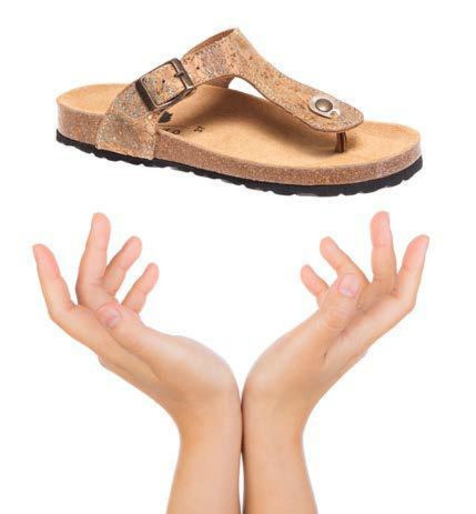 Cork Sandals Summer Sandals For Women Flip Flop Sandals Etsy UK