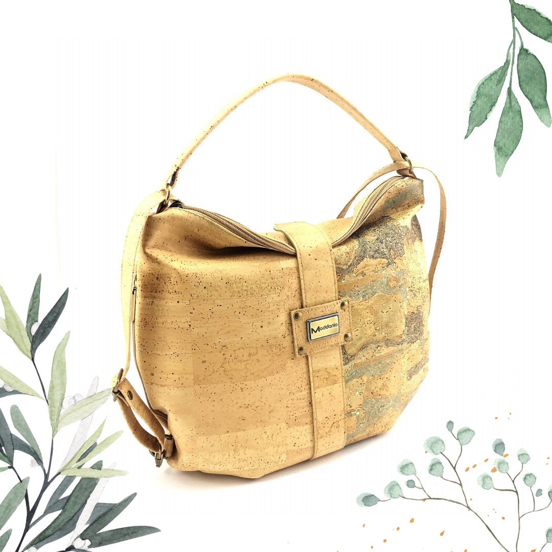 cork backpack purse