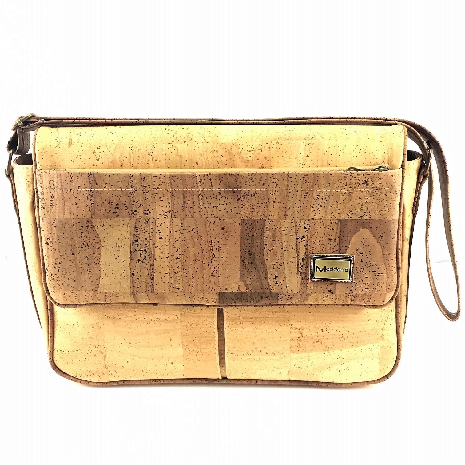 Cork Messenger Bag for Men Vegan Leather Bags for Him Etsy