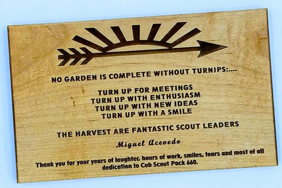 cub scout leader thank you gifts