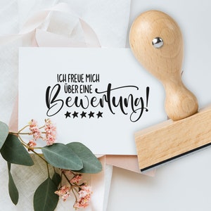 Stamp &quot;I appreciate a review&quot; Wooden stamp, Packaging, Beautiful packaging, 5 star rating, Sending