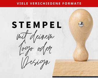 Sello personalizado con su logotipo o diseño, sello de logotipo, sello de embalaje, sello para propietario de pequeña empresa, sello para tarjeta de presentación