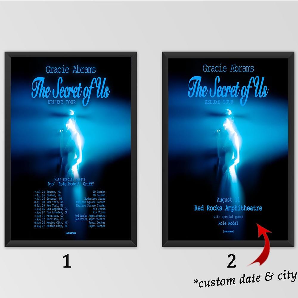 グレイシーエイブラムス-LiveFrRadioCityMusicHallポスター Gracie Abrams:The Secret of Us Tour 来日公演特設サイト- H.I.P.