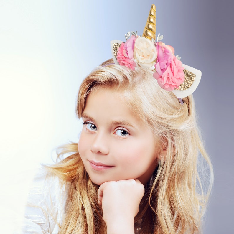 Unicorn Headband for Girls Adults Women Toddler Baby Teens Birthday, Unicorn Party, Unicorn Birthday, Unicorn Party Favor, Unicorn Horn image 8