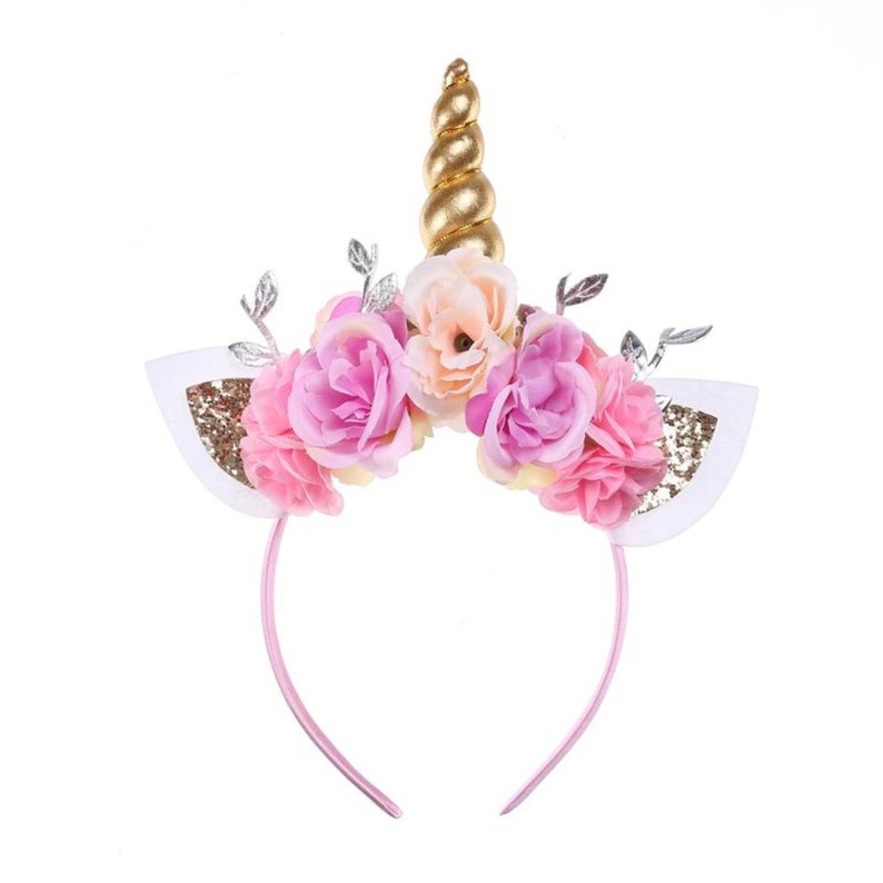 Unicorn Headband for Girls Adults Women Toddler Baby Teens image 0