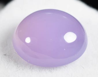 Holley blauwe chalcedoon cabochon: hoogwaardige Oregon-edelsteen