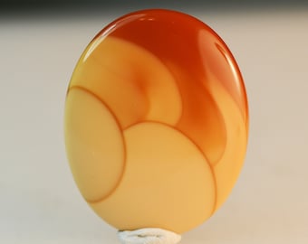Bruneau Jasper designer cabochon, rare material from Idaho