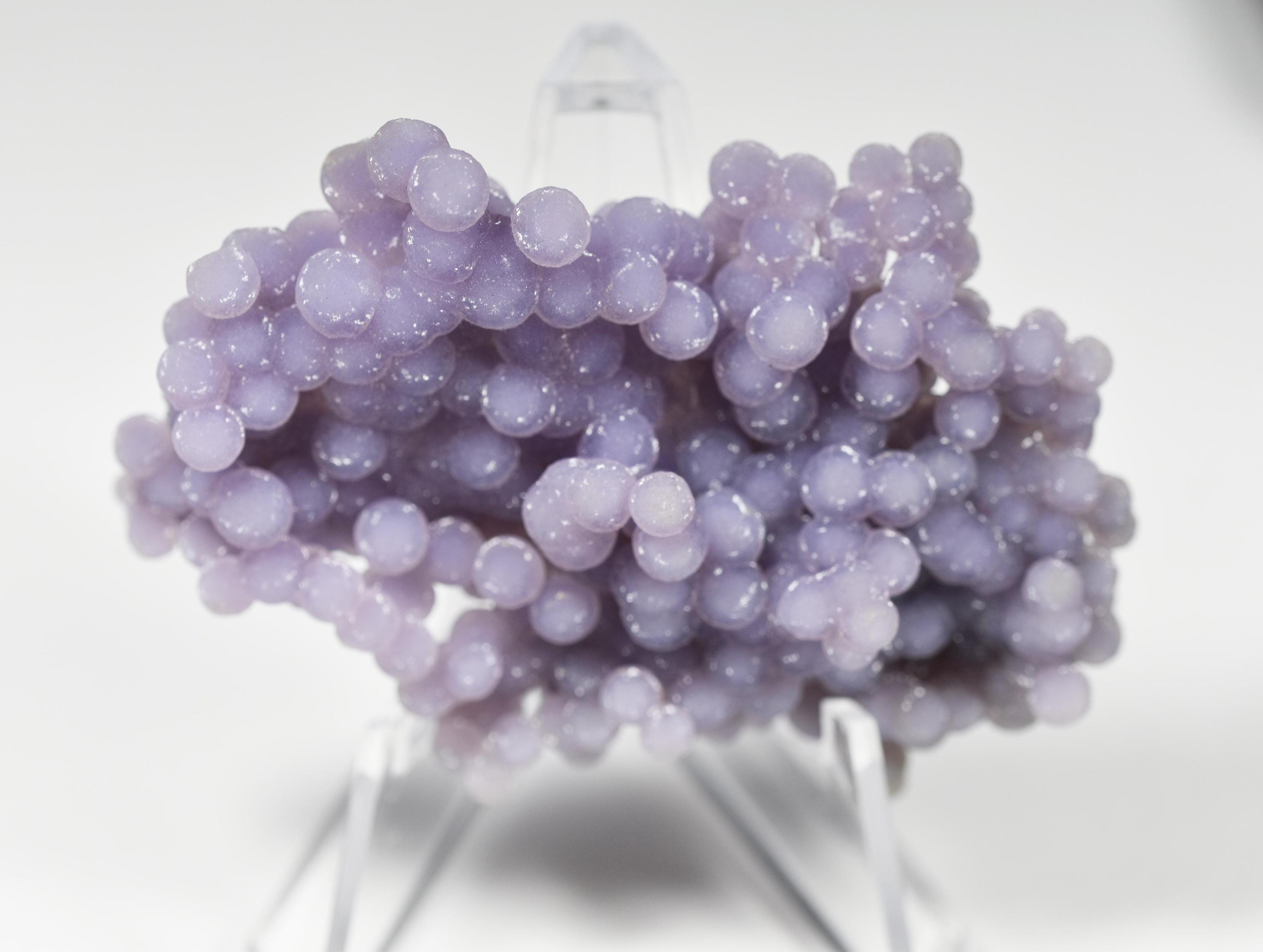 AAAグレープアゲート（カルセドニー）とドゥルージー天然水晶