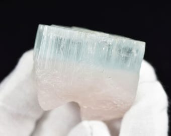 NEUE FUNDSTÜCKE! Aquamarin mit MORGANIT Kristallen aus Pakistan (Shigar Valley, Skardu) Hyderabad Mine!