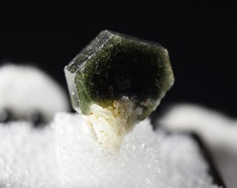 Fluorapatite crystal from the SAPO MINE in Brazil!