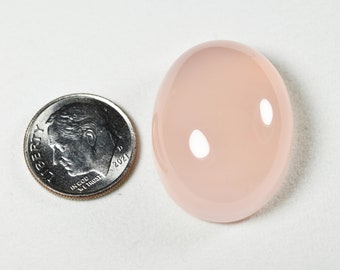 Rose Quartz designer cabochon, top grade Brazilian material