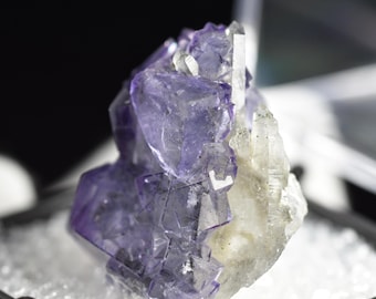 AAAグレープアゲート（カルセドニー）とドゥルージー天然水晶