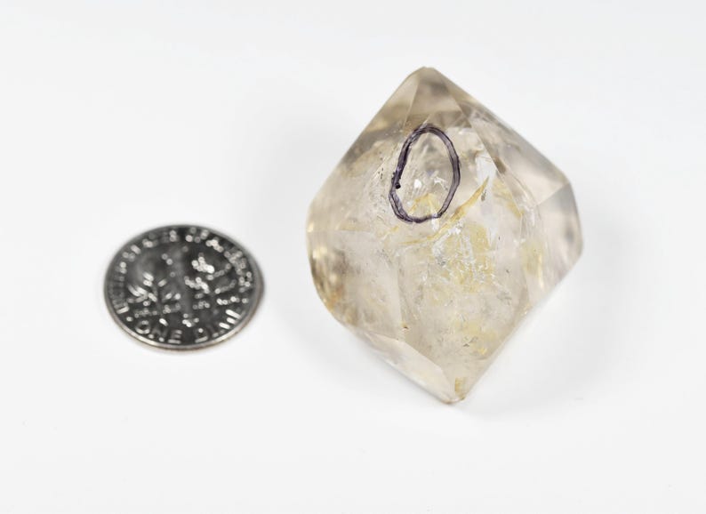 Enhydrous Enhydro(fluid Inclusion) Polished Quartz Crystal, Playful Bubble! - Etsy
