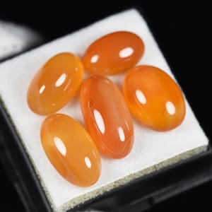 Carnelian high grade cabochon group
