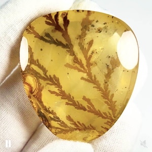HUGE Dendritic Quartz statement sized cabochon
