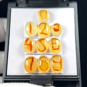 Nummeragatset! Högkvalitativt och sällsynt cabochonset från Javaön