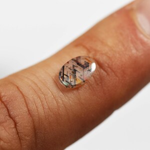 Rainbow Lattice Sunstone cabochon, top grade material from Australia image 4