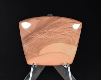 Imperial Scenic Jasper designer cabochon, rare GEM GRADE material from Mexico, one of a kind