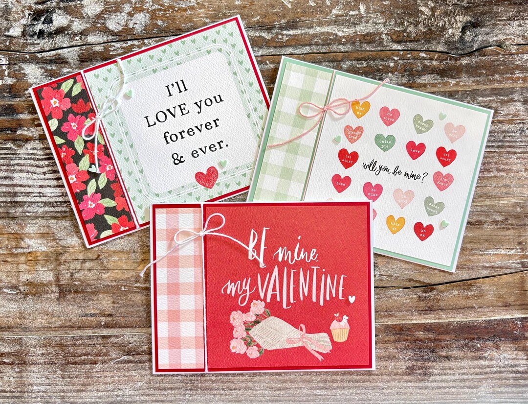 Valentine Cards - Love Note Cards - Etsy