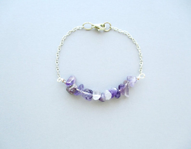 Purple Jewelry Set Wedding Party gift Bridesmaid Amethyst Jewelry Set Bridesmaid Proposal Maid of Honor Gift Bridal Jewelry Set