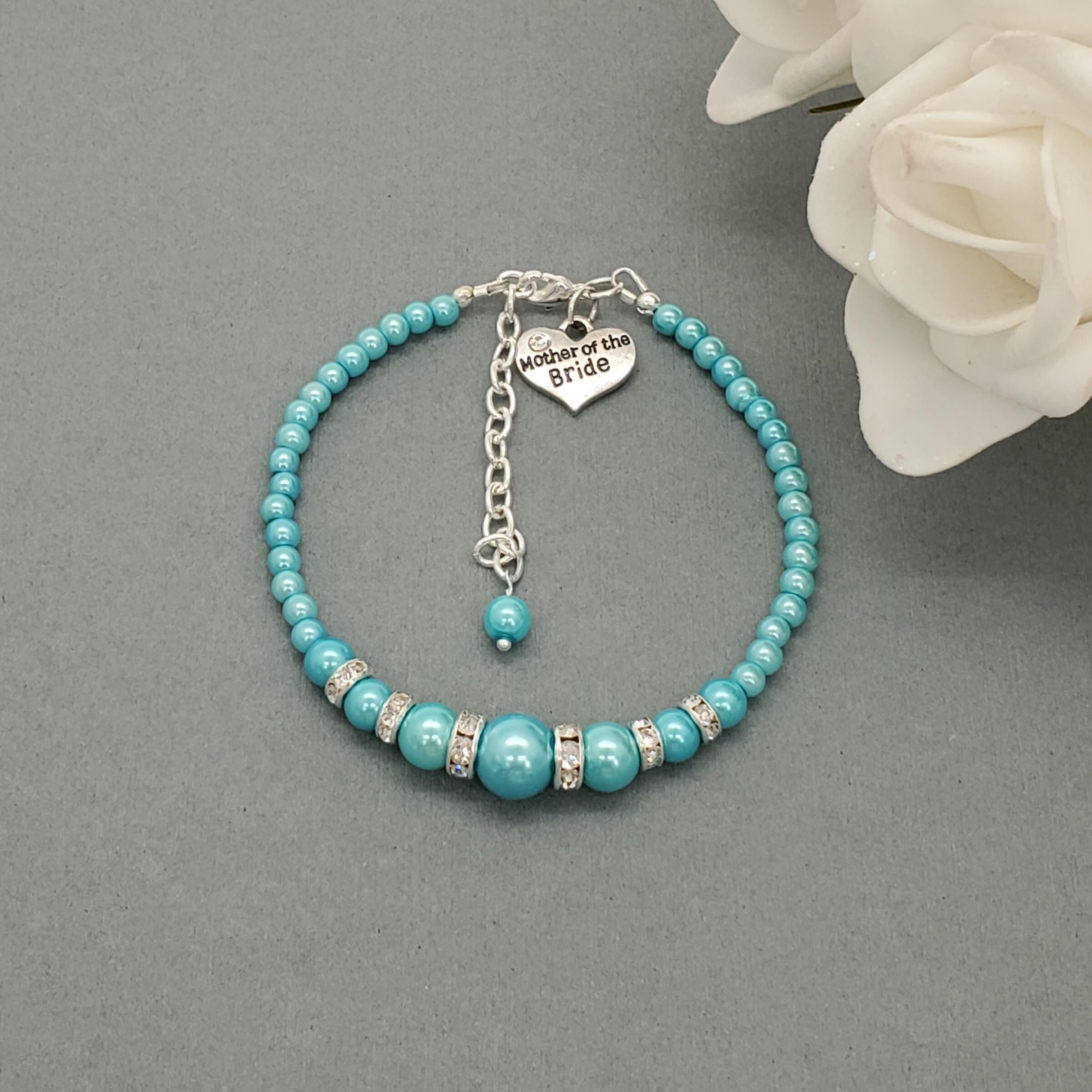 Mother of the Bride Pearl Bracelet 