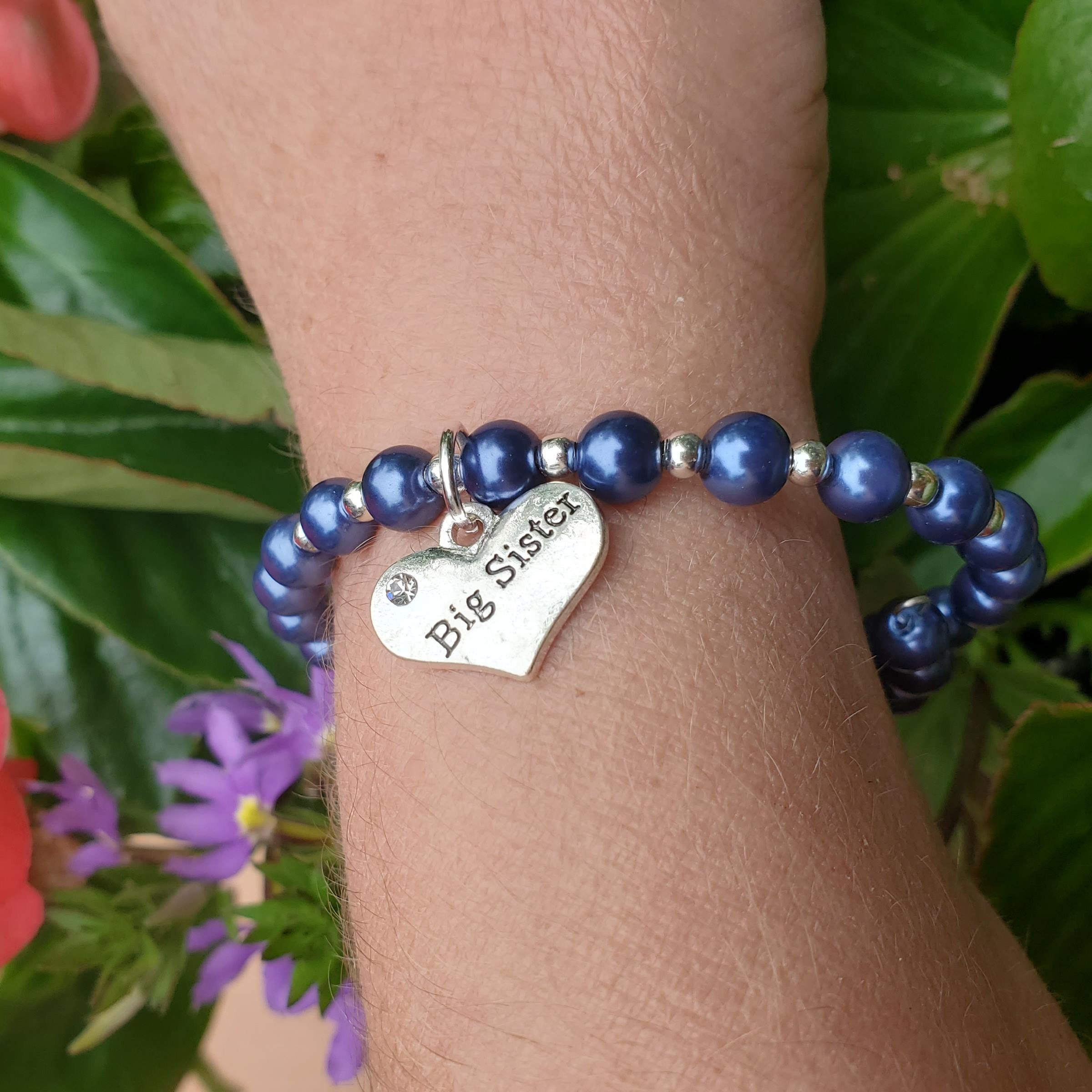 Little Sister Big Sister Pearl Bracelets Birthday Gifts For Etsy little-sister-big-sister-pearl-bracelets-birthday-gifts-for-etsy
