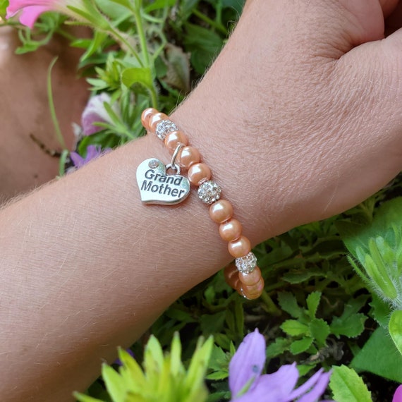 Gran Pearl Bracelet Choose Your Color Gift for Granny Nanna