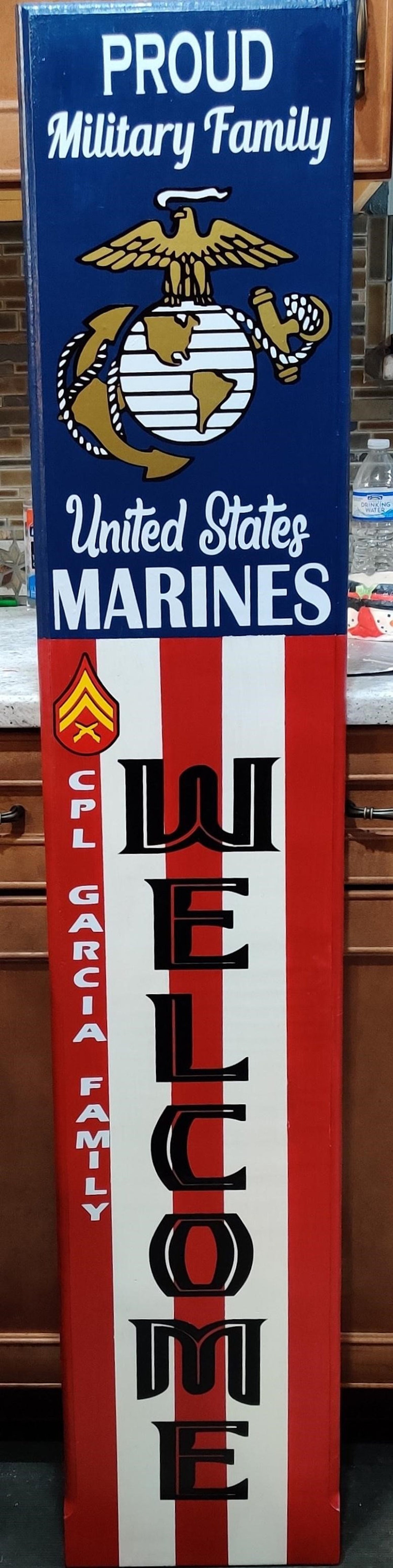 MILITARY PORCH SIGNS Etsy