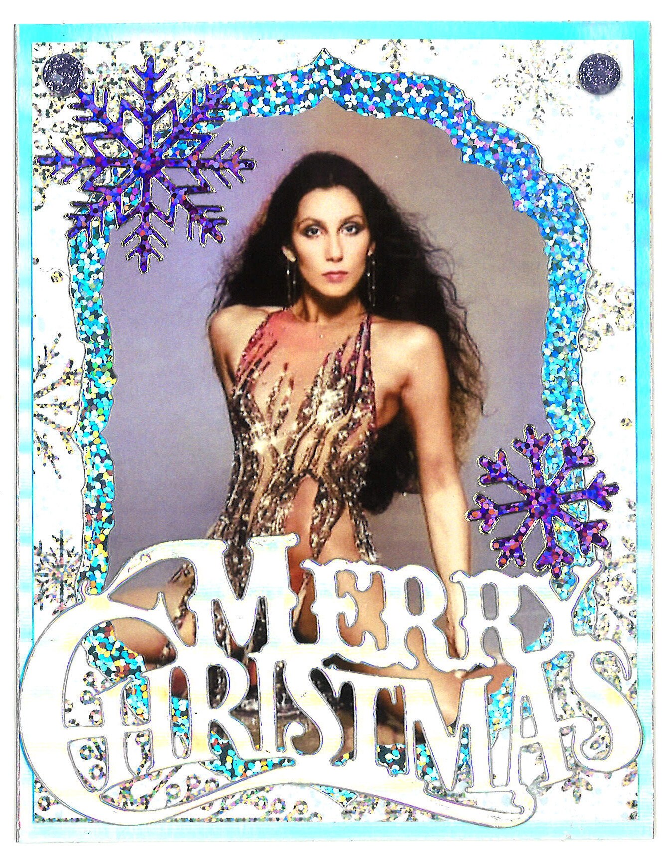 Cher christmas sweater hot sale