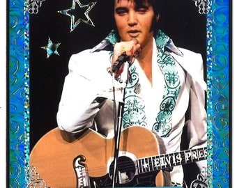 Carte d'anniversaire Elvis