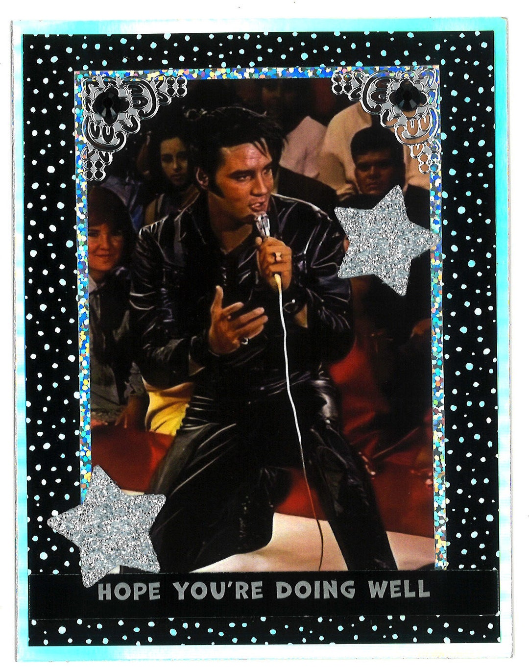 Elvis Thinking of You Card - Etsy