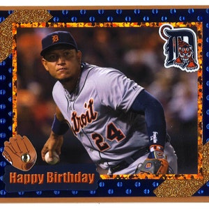 Detroit Tigers - Cabrera Card