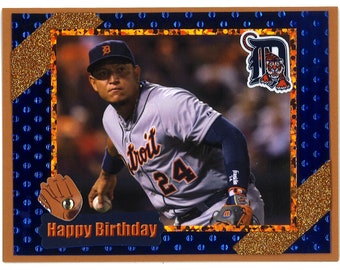 Detroit Tigers - Cabrera Card