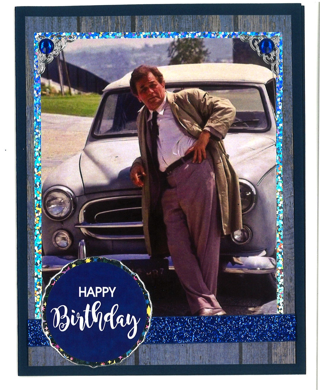 Columbo Birthday Card Etsy