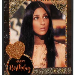 Carte d'anniversaire Cher
