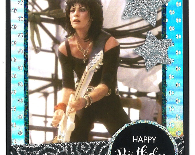 Joan Jett Birthday Card - Etsy