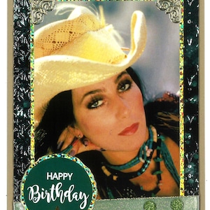 Carte d'anniversaire Cher
